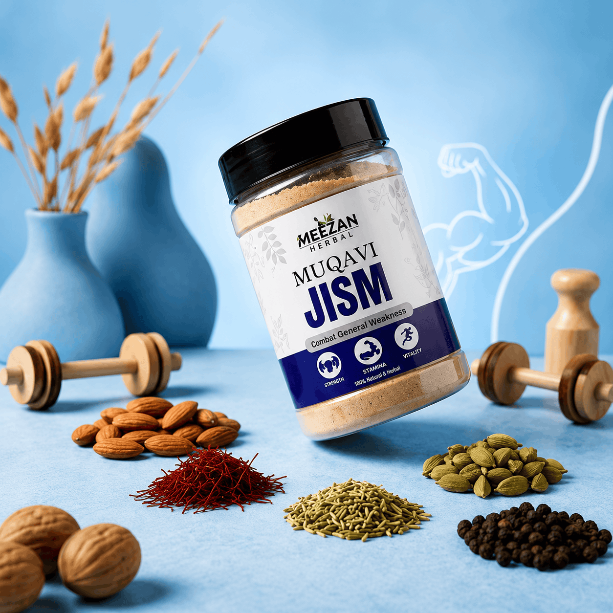 Muqavi e Jism – Support Body Strength & Stamina Meezan Herbal