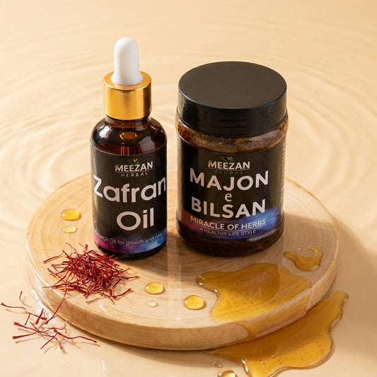 Majoon-e-Bilsan & Zafrani Oil