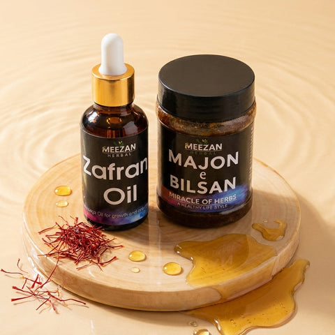 Majoon-e-Bilsan & Zafrani Oil