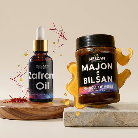 Majoon-e-Bilsan & Zafrani Oil