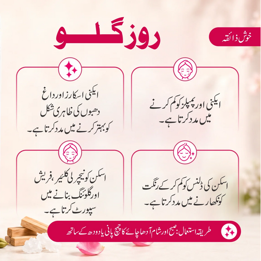 Rose Glow - Skin Detox Powder